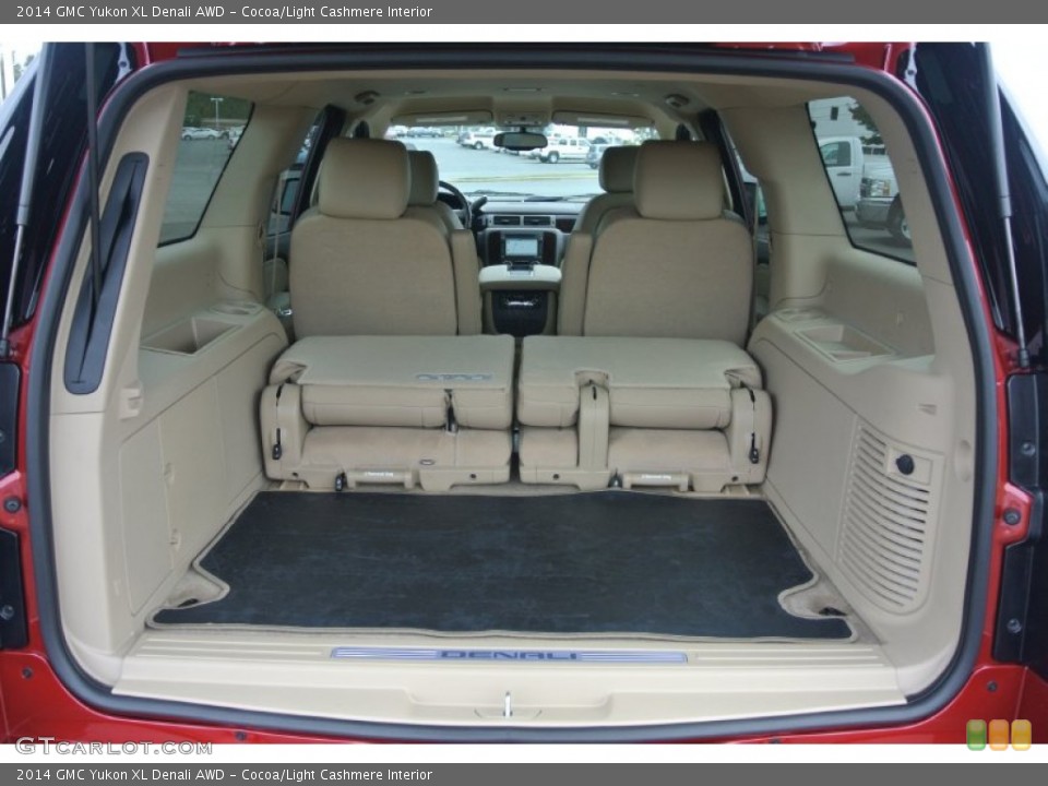 Cocoa/Light Cashmere Interior Trunk for the 2014 GMC Yukon XL Denali AWD #86830220