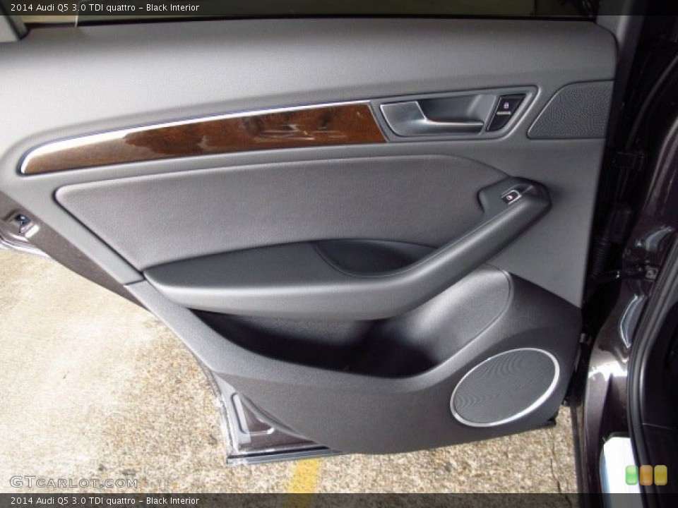 Black Interior Door Panel for the 2014 Audi Q5 3.0 TDI quattro #86834021