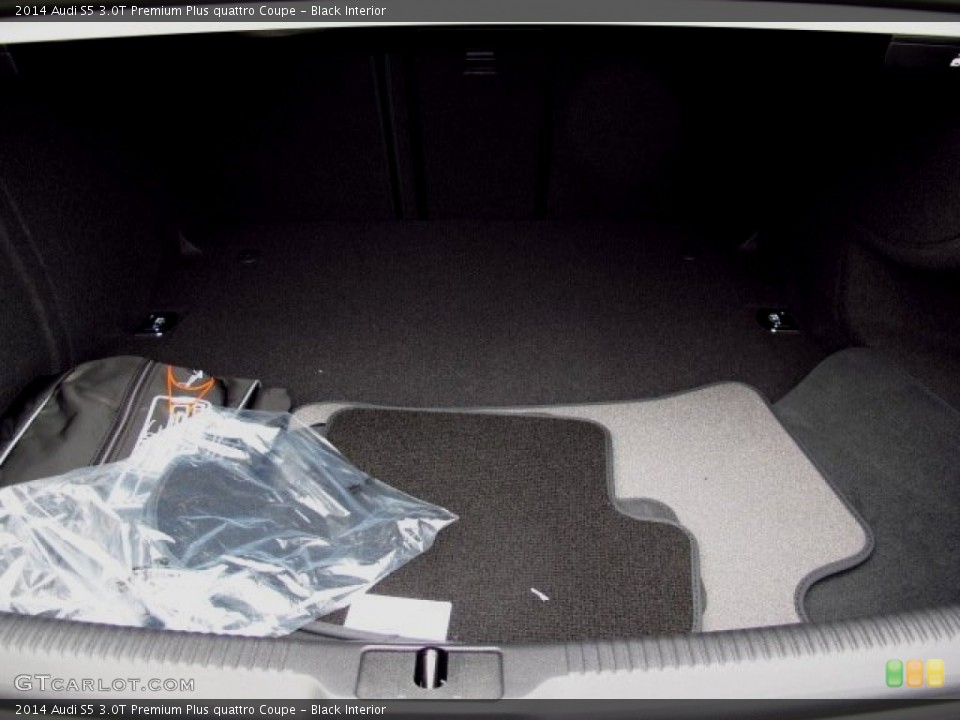 Black Interior Trunk for the 2014 Audi S5 3.0T Premium Plus quattro Coupe #86834471
