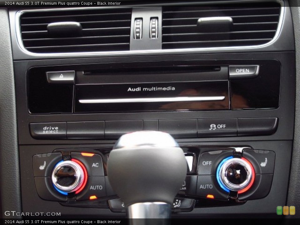 Black Interior Controls for the 2014 Audi S5 3.0T Premium Plus quattro Coupe #86834705