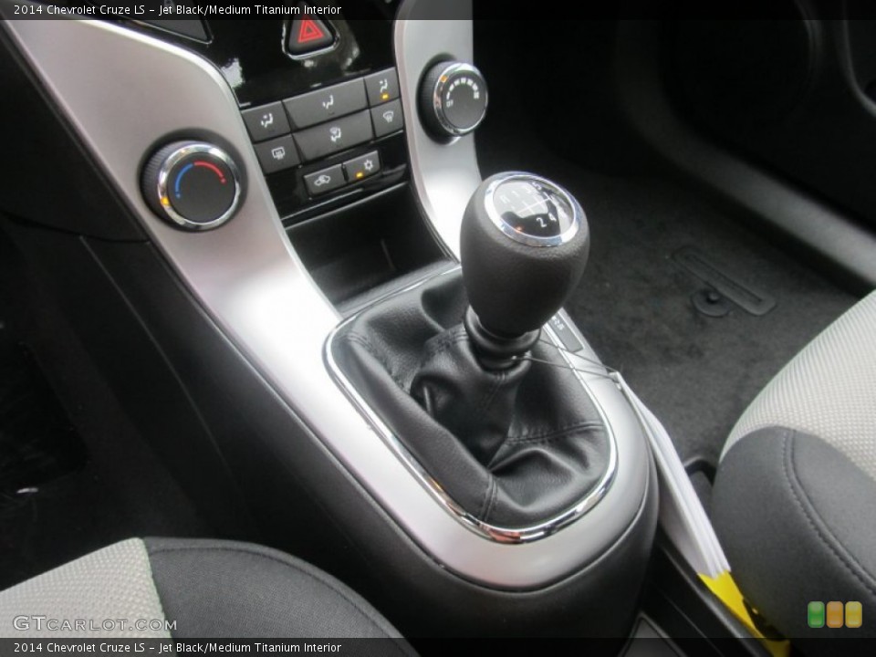 Jet Black/Medium Titanium Interior Transmission for the 2014 Chevrolet Cruze LS #86838821