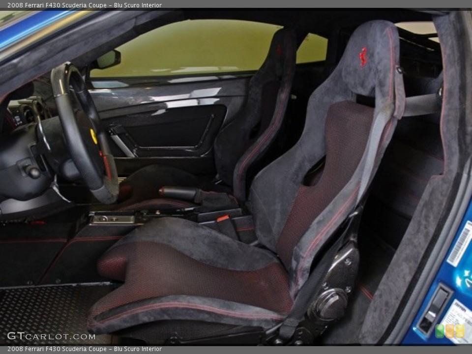 Blu Scuro Interior Front Seat for the 2008 Ferrari F430 Scuderia Coupe #86839208