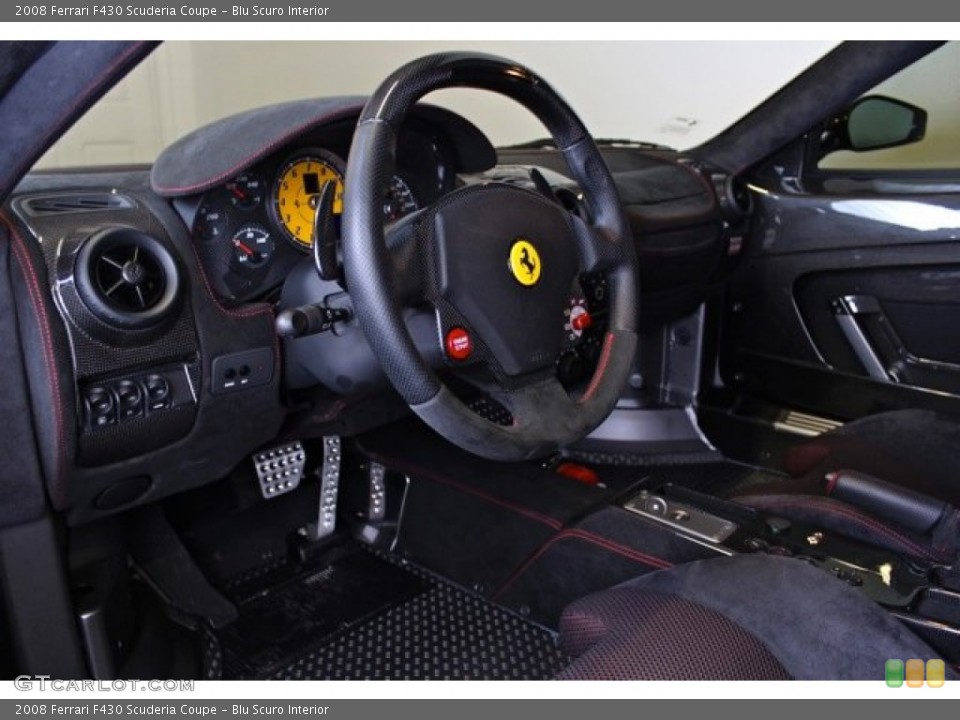Blu Scuro Interior Dashboard for the 2008 Ferrari F430 Scuderia Coupe #86839226