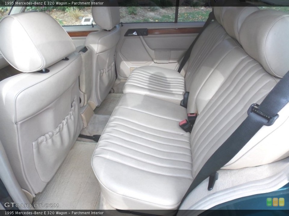 Parchment Interior Rear Seat for the 1995 Mercedes-Benz E 320 Wagon #86841497