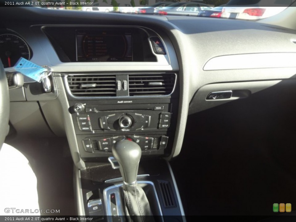 Black Interior Controls for the 2011 Audi A4 2.0T quattro Avant #86843531
