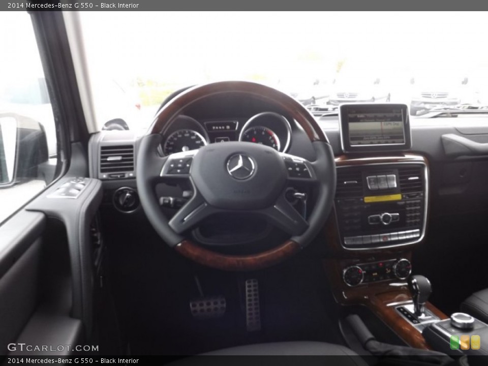 Black Interior Dashboard for the 2014 Mercedes-Benz G 550 #86849748