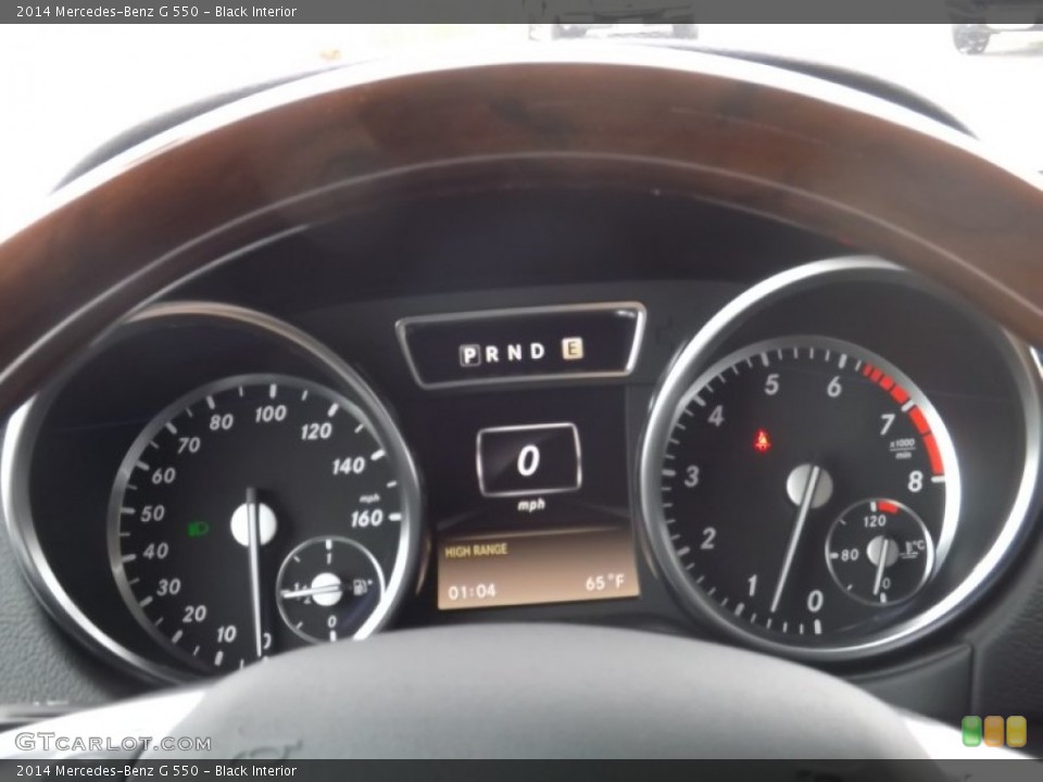 Black Interior Gauges for the 2014 Mercedes-Benz G 550 #86849821