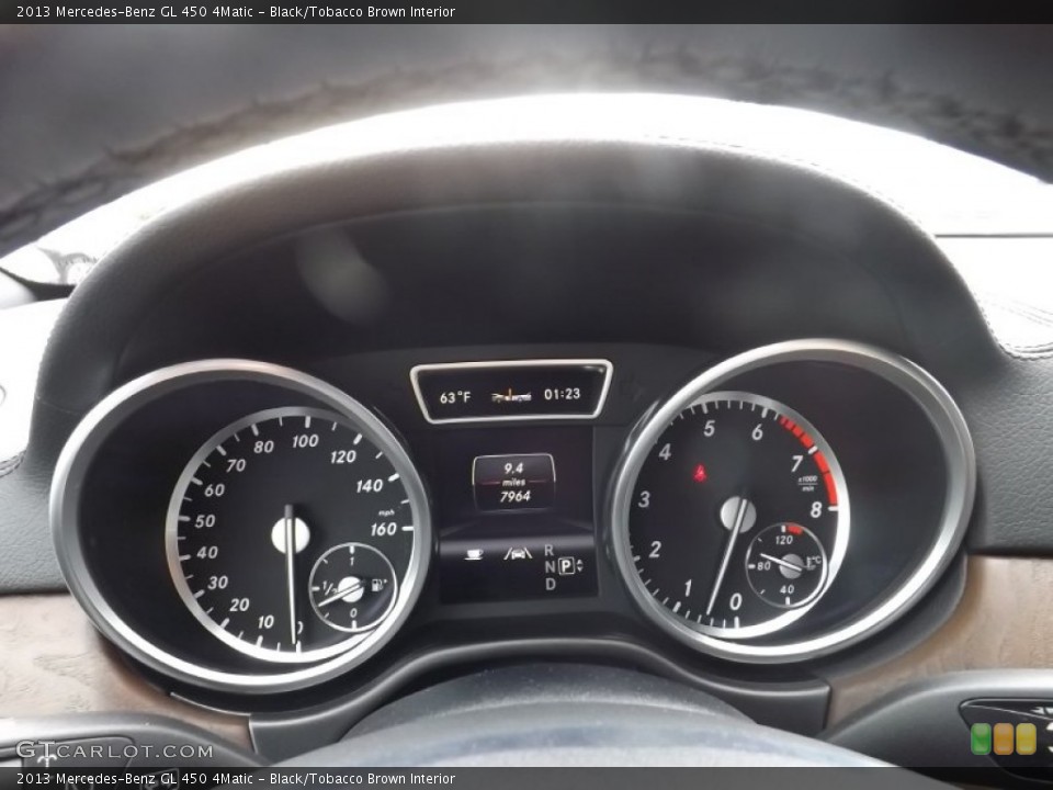 Black/Tobacco Brown Interior Gauges for the 2013 Mercedes-Benz GL 450 4Matic #86850237