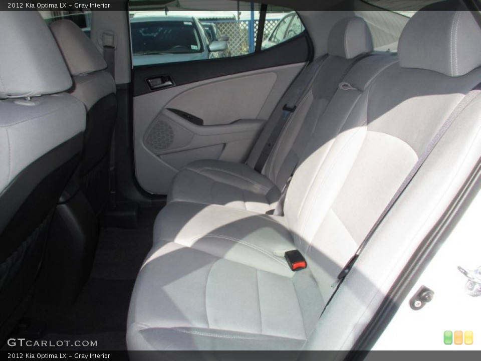 Gray Interior Rear Seat for the 2012 Kia Optima LX #86851767