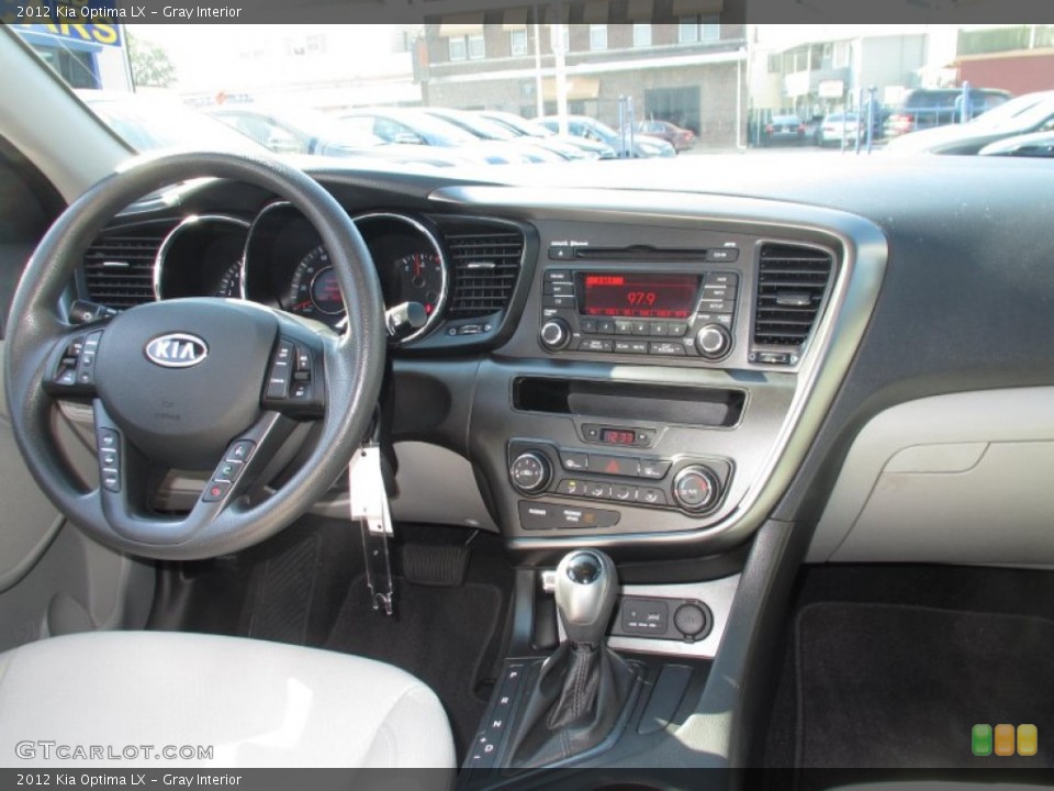 Gray Interior Dashboard for the 2012 Kia Optima LX #86851794