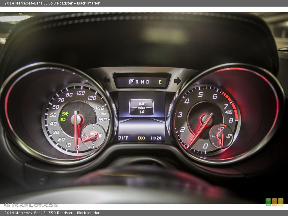 Black Interior Gauges for the 2014 Mercedes-Benz SL 550 Roadster #86855448