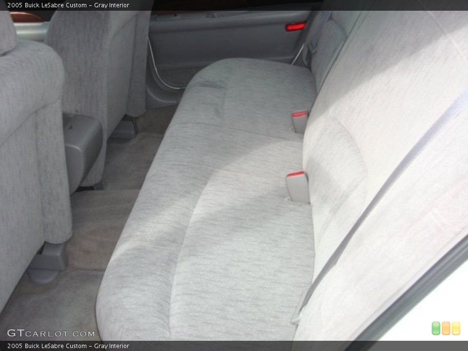 Gray Interior Rear Seat for the 2005 Buick LeSabre Custom #86861529