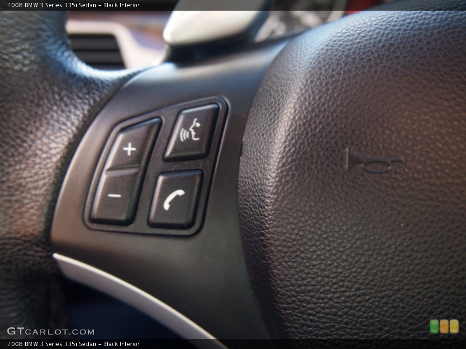 Black Interior Controls for the 2008 BMW 3 Series 335i Sedan #86861586