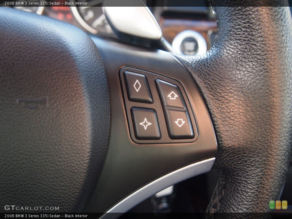 Black Interior Controls for the 2008 BMW 3 Series 335i Sedan #86861613