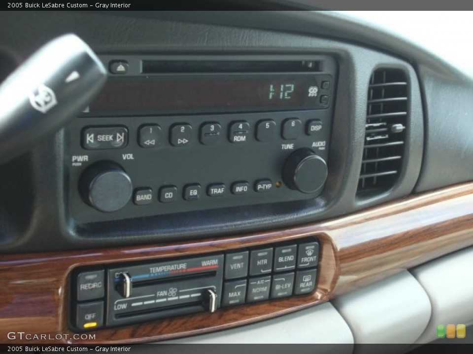 Gray Interior Controls for the 2005 Buick LeSabre Custom #86861664