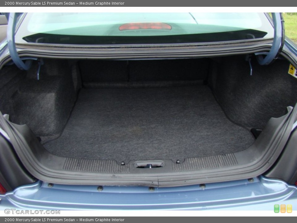 Medium Graphite Interior Trunk for the 2000 Mercury Sable LS Premium Sedan #86862316