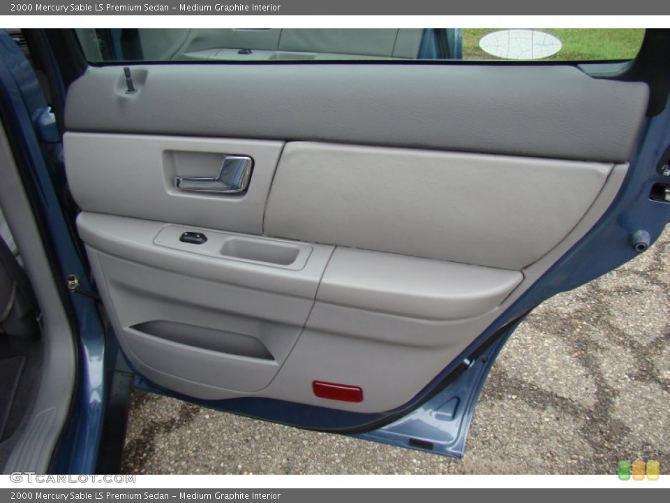 Medium Graphite Interior Door Panel for the 2000 Mercury Sable LS Premium Sedan #86862531