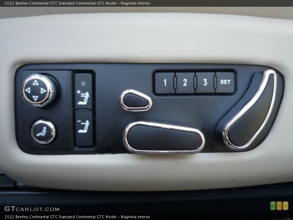 Magnolia Interior Controls for the 2012 Bentley Continental GTC  #86865861