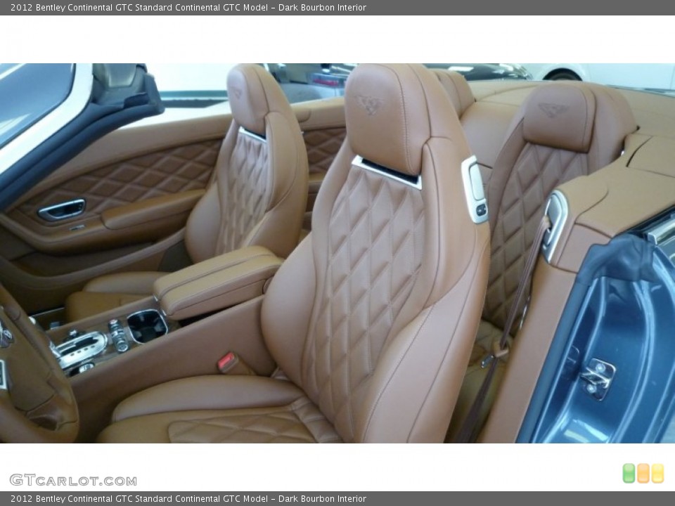 Dark Bourbon Interior Front Seat for the 2012 Bentley Continental GTC  #86866275