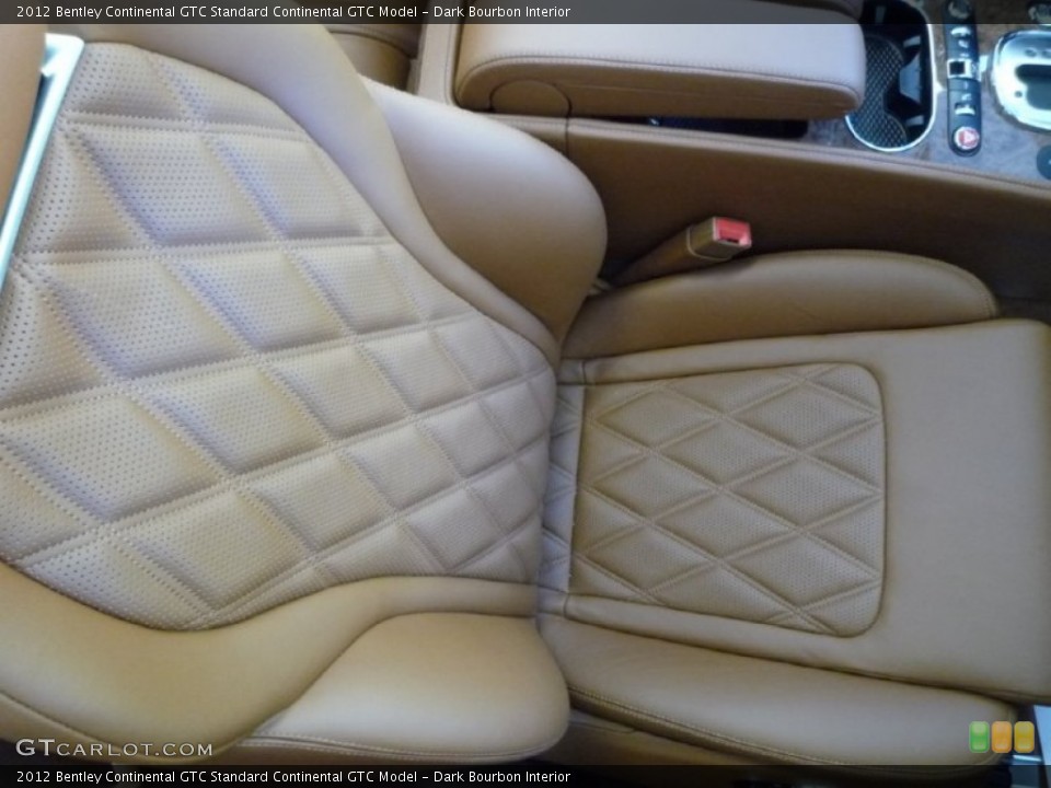 Dark Bourbon Interior Front Seat for the 2012 Bentley Continental GTC  #86866687