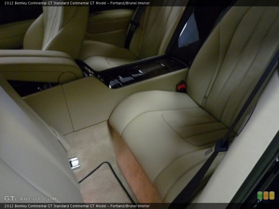 Portland/Brunel 2012 Bentley Continental GT Interiors