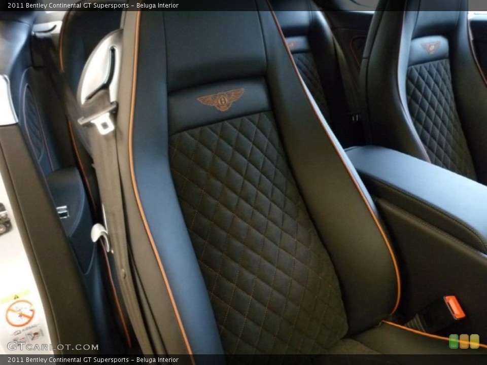 Beluga Interior Front Seat for the 2011 Bentley Continental GT Supersports #86868015