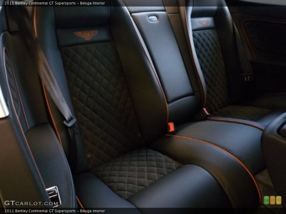 Beluga Interior Rear Seat for the 2011 Bentley Continental GT Supersports #86868039