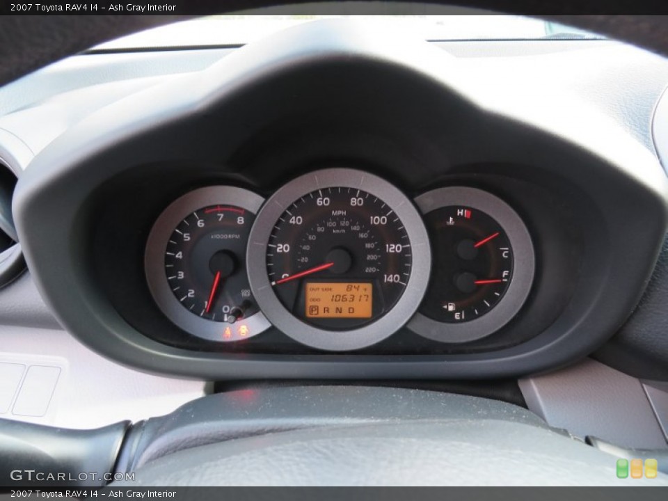 Ash Gray Interior Gauges for the 2007 Toyota RAV4 I4 #86868504