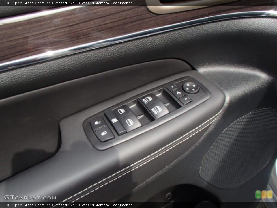 Overland Morocco Black Interior Controls for the 2014 Jeep Grand Cherokee Overland 4x4 #86870769