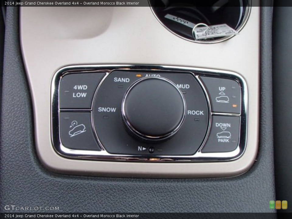Overland Morocco Black Interior Controls for the 2014 Jeep Grand Cherokee Overland 4x4 #86870883