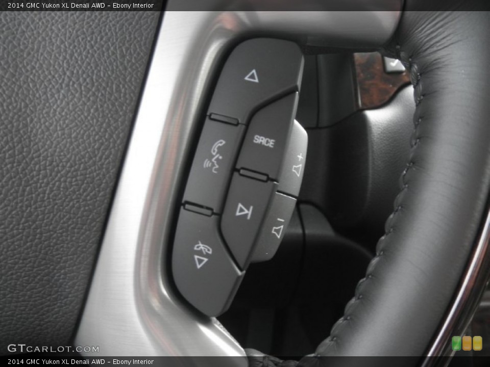 Ebony Interior Controls for the 2014 GMC Yukon XL Denali AWD #86875947