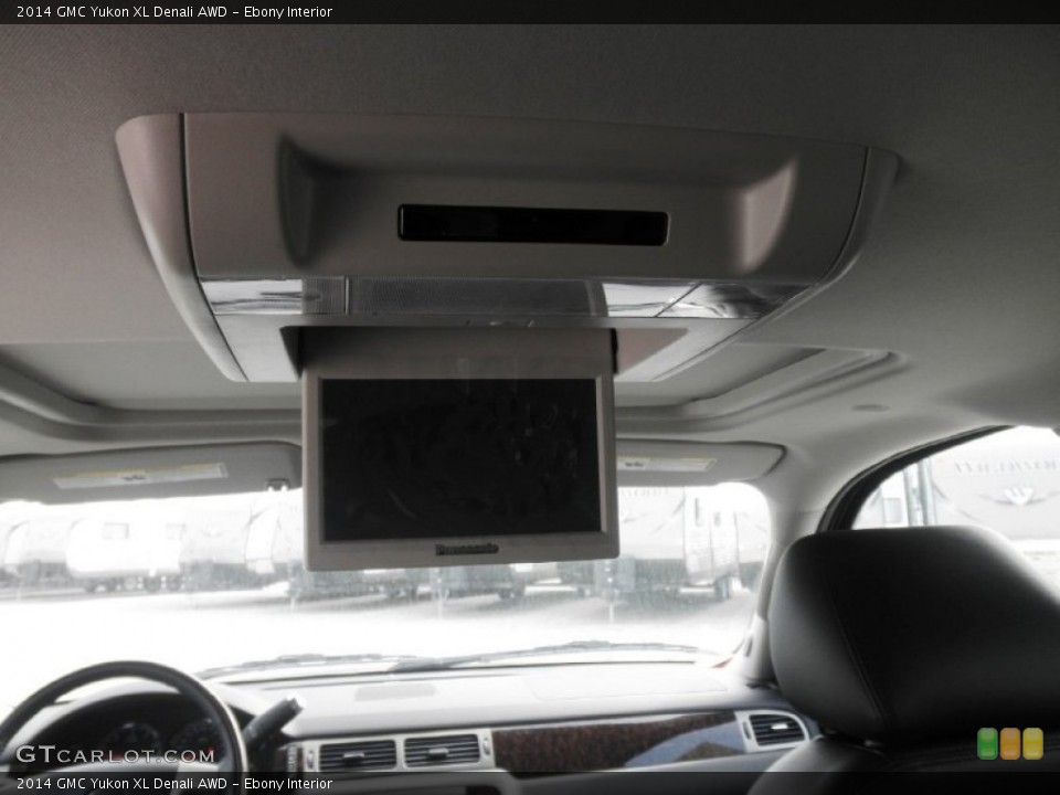 Ebony Interior Entertainment System for the 2014 GMC Yukon XL Denali AWD #86876175