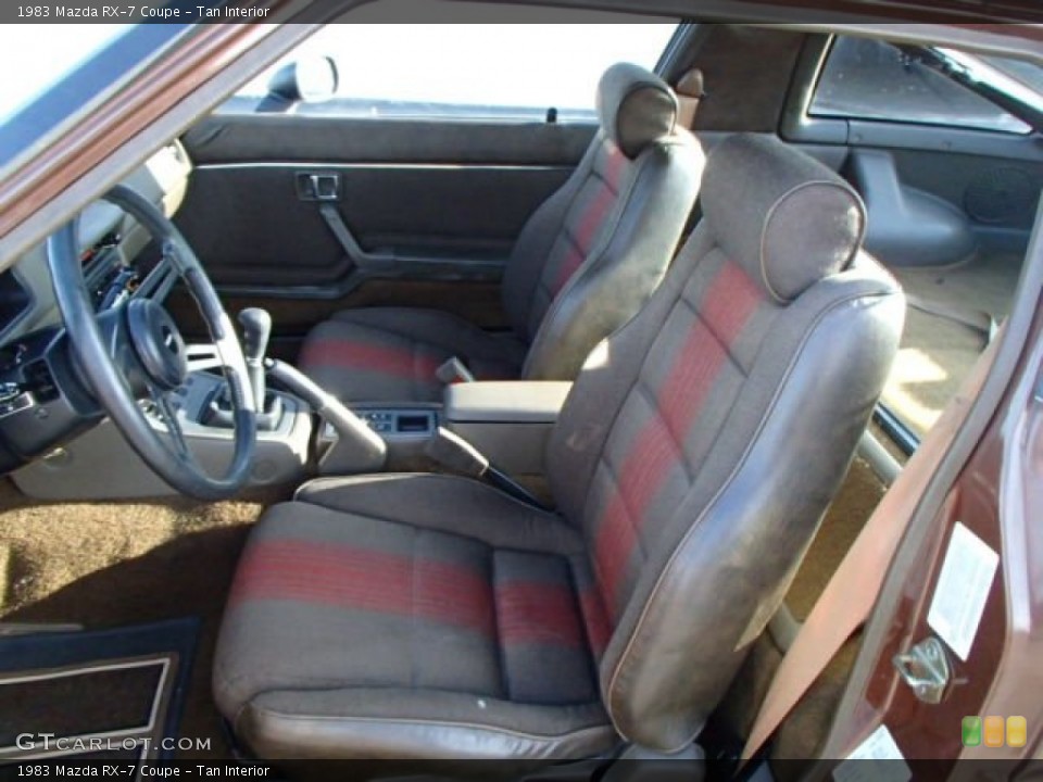 Tan Interior Photo for the 1983 Mazda RX-7 Coupe #86876778