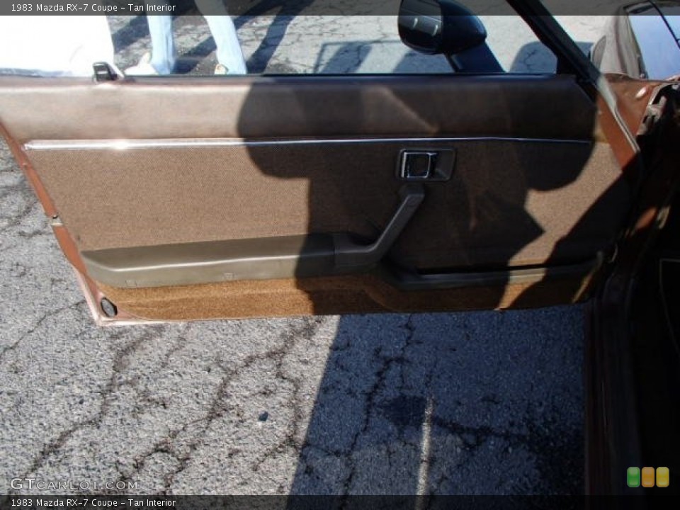 Tan Interior Front Seat for the 1983 Mazda RX-7 Coupe #86876817