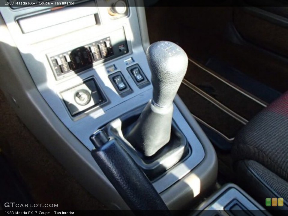Tan Interior Transmission for the 1983 Mazda RX-7 Coupe #86876959