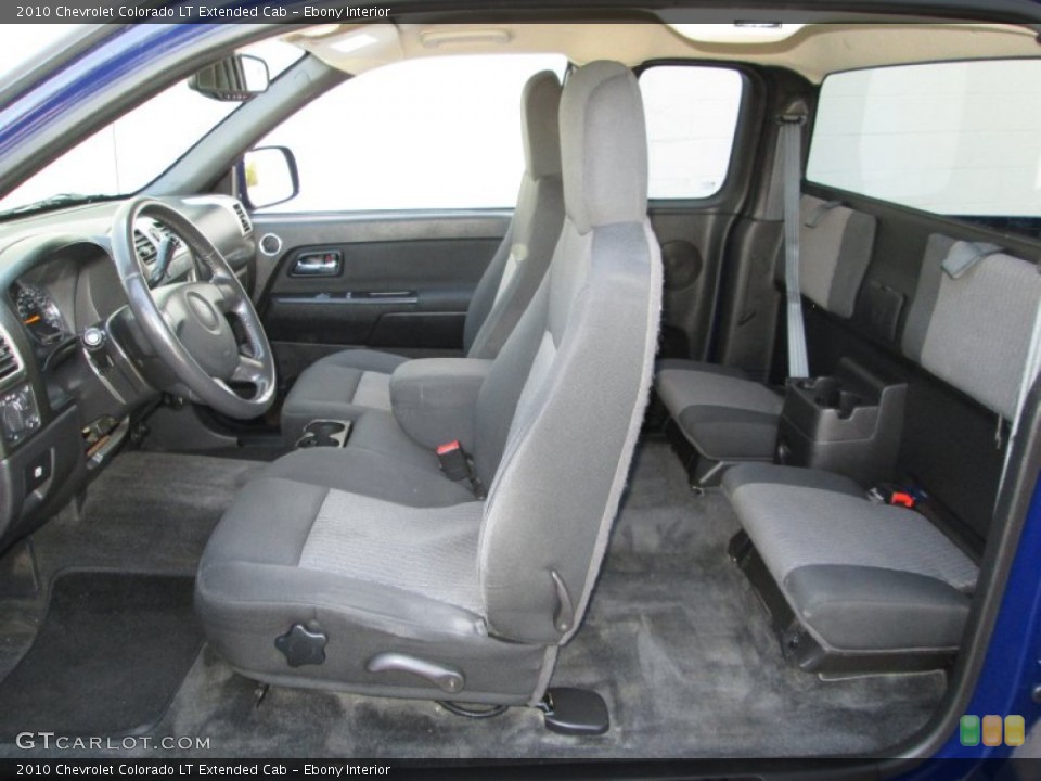 Ebony Interior Photo for the 2010 Chevrolet Colorado LT Extended Cab #86877378