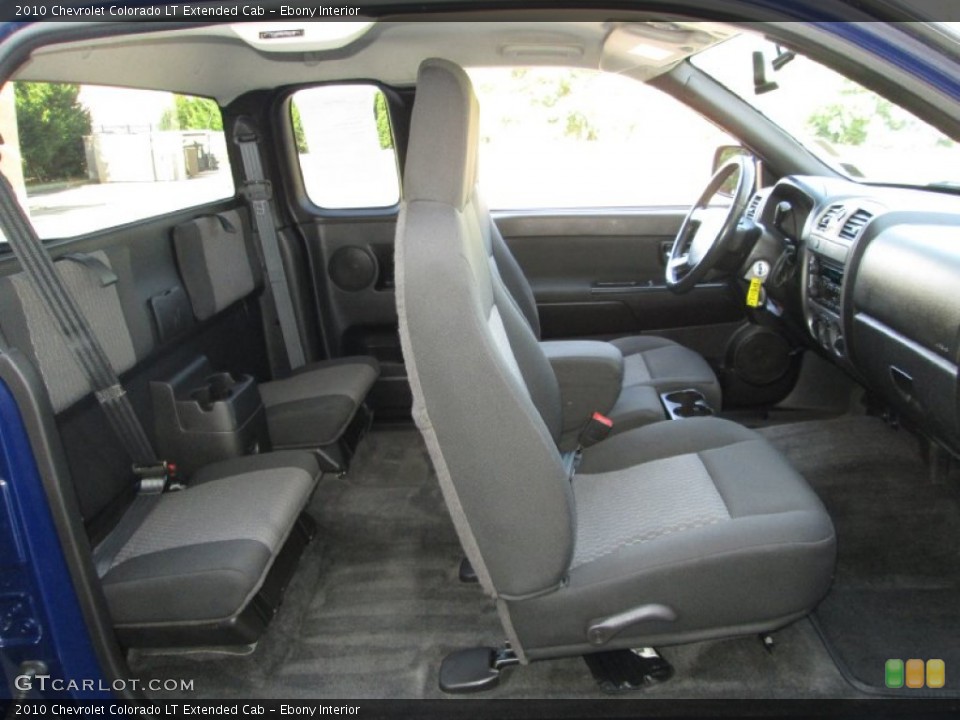 Ebony Interior Photo for the 2010 Chevrolet Colorado LT Extended Cab #86877402