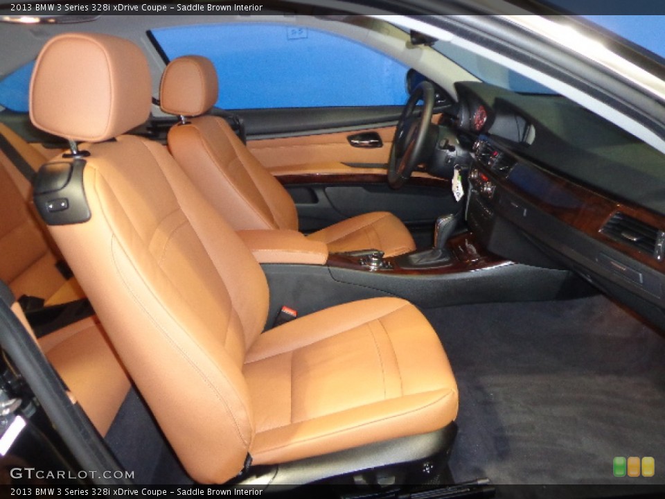 Saddle Brown Interior Front Seat for the 2013 BMW 3 Series 328i xDrive Coupe #86877870