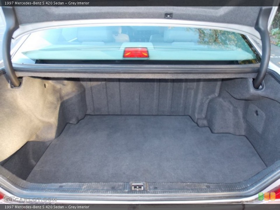 Grey Interior Trunk for the 1997 Mercedes-Benz S 420 Sedan #86881458