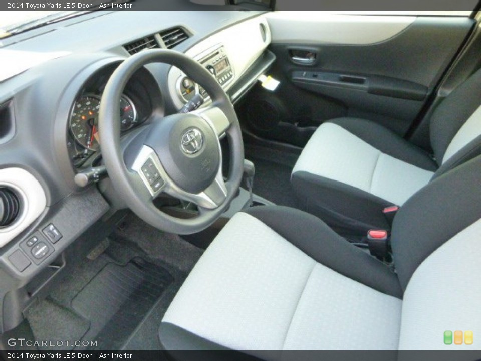 Ash Interior Prime Interior for the 2014 Toyota Yaris LE 5 Door #86885991
