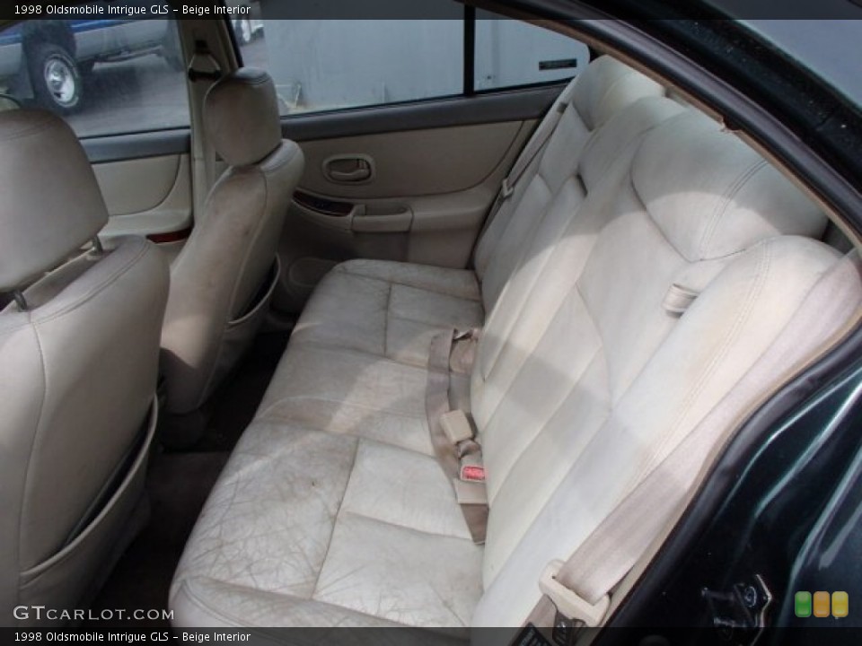 Beige Interior Rear Seat for the 1998 Oldsmobile Intrigue GLS #86890200