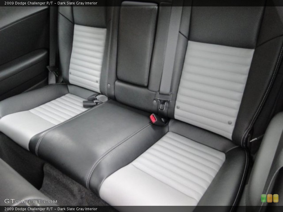 Dark Slate Gray Interior Rear Seat for the 2009 Dodge Challenger R/T #86897415