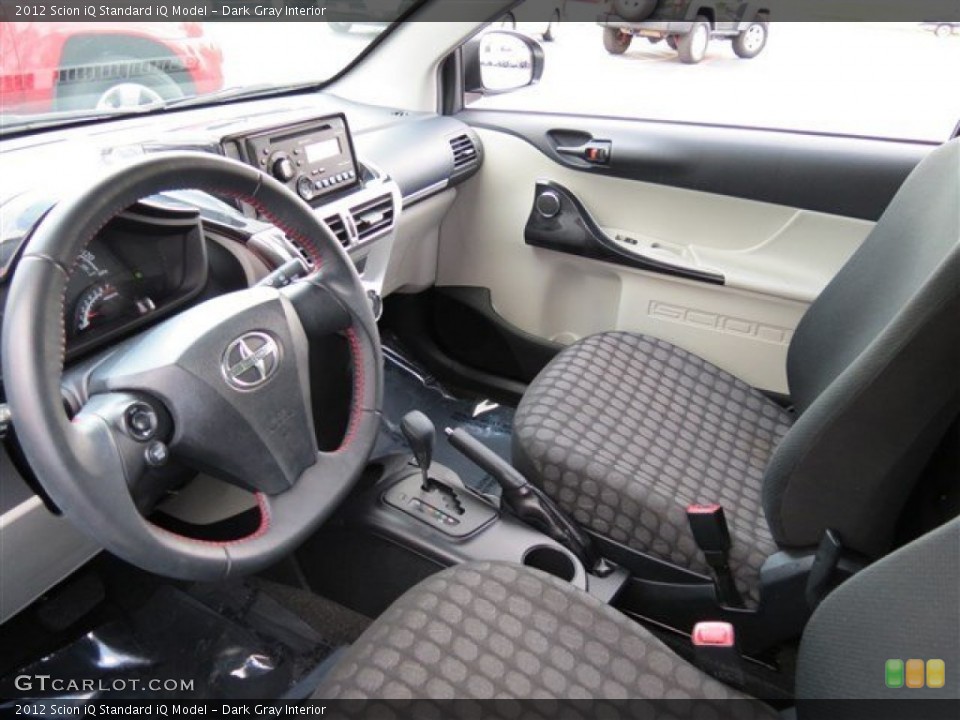 Dark Gray Interior Photo for the 2012 Scion iQ  #86905780