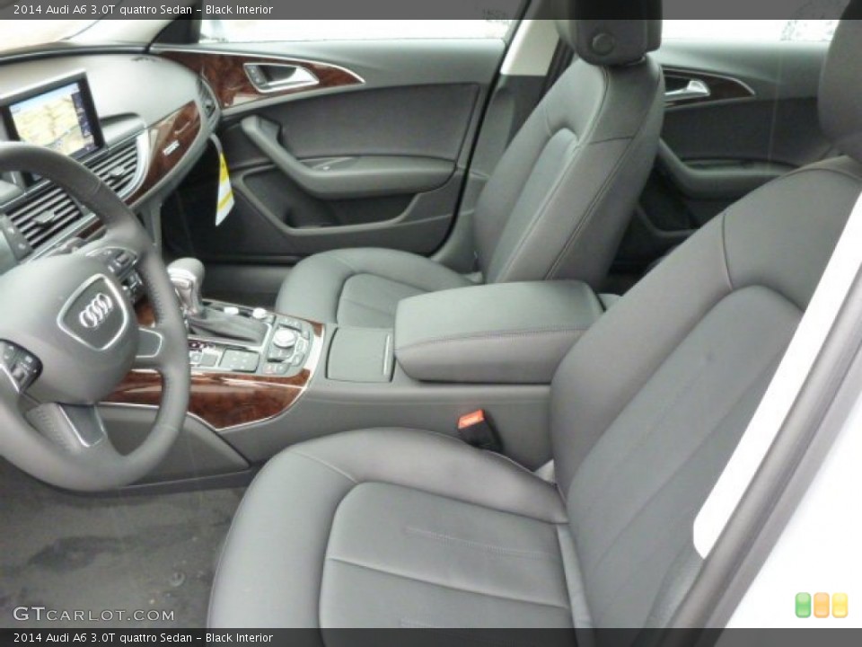 Black Interior Photo for the 2014 Audi A6 3.0T quattro Sedan #86909167