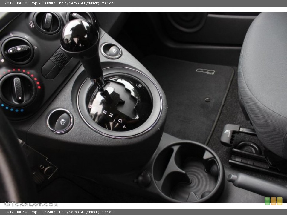 Tessuto Grigio/Nero (Grey/Black) Interior Transmission for the 2012 Fiat 500 Pop #86909483