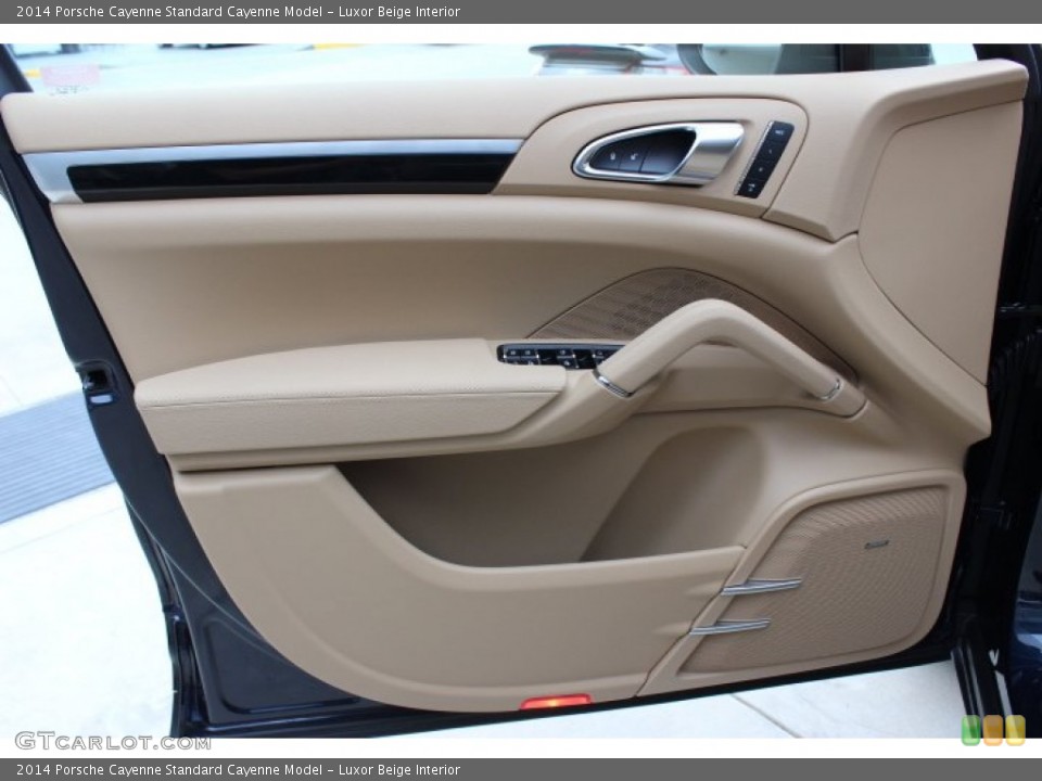 Luxor Beige Interior Door Panel for the 2014 Porsche Cayenne  #86909521