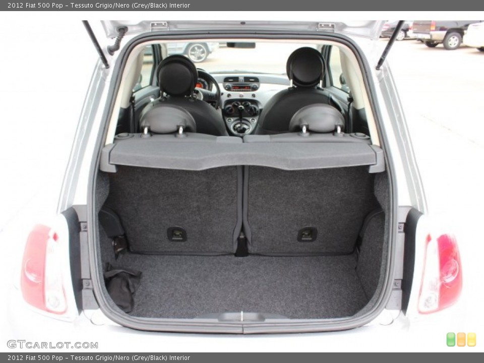 Tessuto Grigio/Nero (Grey/Black) Interior Trunk for the 2012 Fiat 500 Pop #86909650