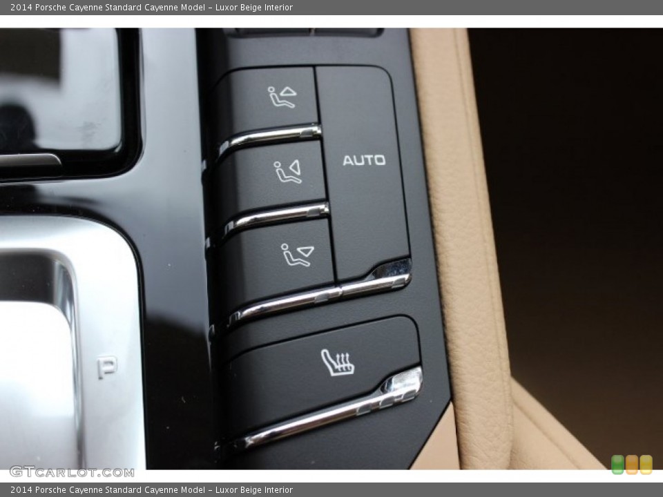 Luxor Beige Interior Controls for the 2014 Porsche Cayenne  #86909842