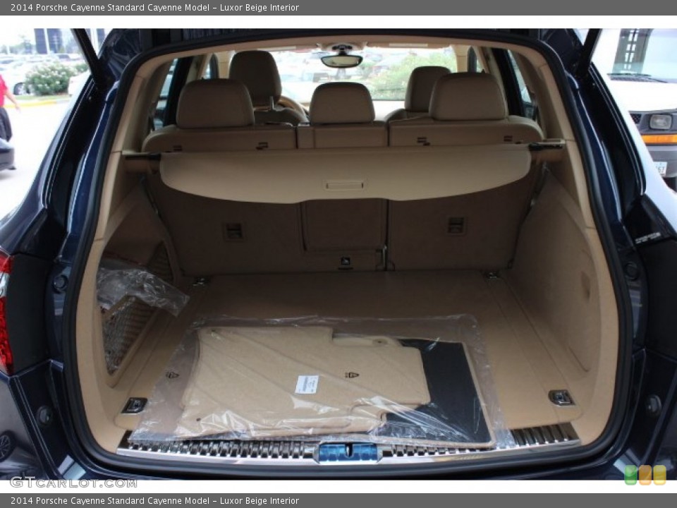 Luxor Beige Interior Trunk for the 2014 Porsche Cayenne  #86909935