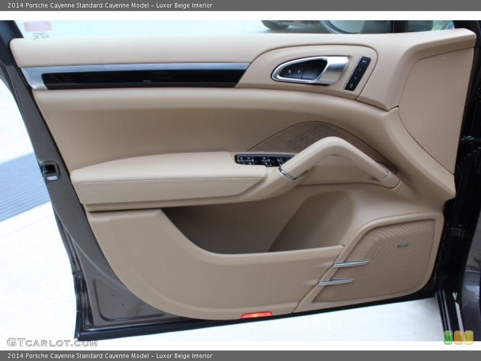 Luxor Beige Interior Door Panel for the 2014 Porsche Cayenne  #86910316